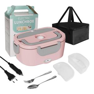 0728 <b>Heated</b> Lunch Box with Leak-proof Design. Boxes for Office. Portable Food Warmer Travel. - Product Image 3