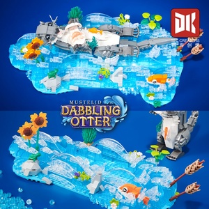 Juguete de Construcción Ecológico Nuevo de Fábrica OEM, Castor de Partículas Pequeñas para Bloques de Construcción DIY para Niños - Product Image 6