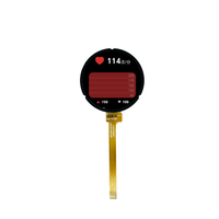 Oric 240X240 IPS TFT LCD Jam Tangan Pintar Layar Sentuh Kecerahan 300NIT Antarmuka SPI Kompatibel untuk Raspberry Pi GC9A01 DriverIC
