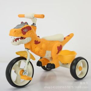 Dinosaur Childrens Tricycle Plastic Foam Wheels 2 To 4 Years Balance Bike For Toddlers - Product Image 3