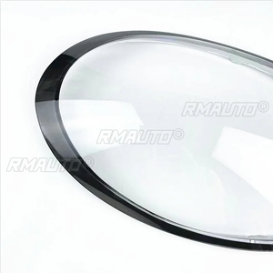 For Porsche 911 991 2012-2018 <b>Black</b> <b>Edge</b> Headlights Shell Transparent Lampshdade Headlamp Cover Lamp Shade Plexiglass - Product Image 4