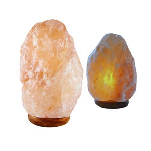 Aromatherapy Elegance Explore the Tranquil Ambiance of Organic Polished Salt Lamps with Love Theme From Sian Enterprises SE-3269 - Product Image 1