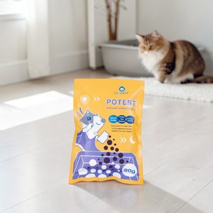 Désodorisant naturel pour litière de chat 80g pour le contrôle des odeurs, écologique, à base d'ingrédients naturels, sans parfum - Product Image 1