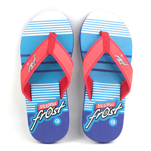 Bán buôn phụ nữ thiết kế in ấn dép eva tùy chỉnh logo màu xanh mở chai duy nhất dày duy nhất <span class=keywords><strong>flip</strong></span> flops cho người đàn ông - Product Image 3