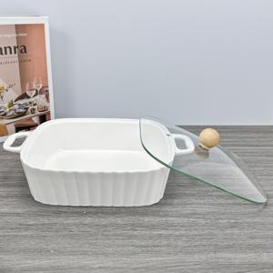 공장 직판 타원형 주방용품 논스틱 조리기구 세트 식기 세라믹 수프 냄비 요리 냄비 세트 캐서롤 - Product Image 6