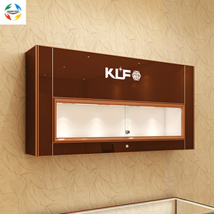 Vetrina in Vetro Illuminata a LED a Forma di Cuore per Gioielleria, Espositore di Alta Qualità per Prodotti di Orologeria, Vetrine da Parete - Product Image 4