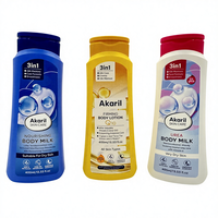 Lait corporel hydratant nourrissant à la formule de soin longue durée 3 en 1 400 ml, douceur, vitamine E précieuse, 5% d'urée