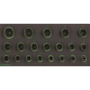 Fasano 23 Pc <b>Socket</b> Set Metric 10 To 32 Mm For Auto Repair Tools - Product Image 1
