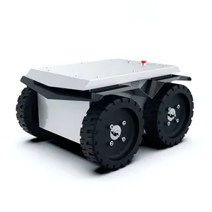 DGT-01M All Terrain Differential Drive UGV Intelligence Robot Chassis Wheeled Mobile Robot Programmable 4 Wheels UGV Vehicle