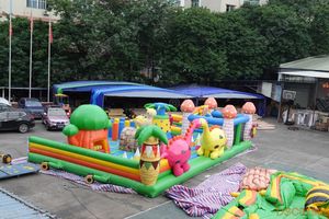 En14960 Trampolín inflable gigante The Big Bounce House Carrera de obstáculos inflable para adultos Parque temático inflable - Product Image 6