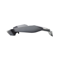Conduit de guidage d'air de radiateur authentique 8W0121763H 8W0121764H 8W0121763M 8W0121764M compatible Audi A4 B9 2017-2024 Panneau déflecteur de flux d'air