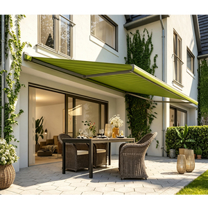 Auvent motorisé en alliage d'aluminium, auvent de balcon pliable, auvent rétractable à cassette complète - Product Image 1