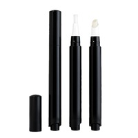 Berbagai Aplikator 3ml Logam Kosmetik Tekan Klik Pen Top Push Button Krim Mata Lip Gloss Cat Kuku Minyak Concealer-PP