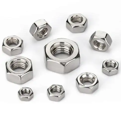 Meinuox Hot Sale Stainless Steel Sanitary 304 316 Hexagon Hex Nuts