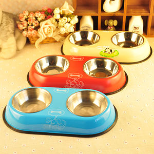 Bol pour animaux de compagnie PAKEWAY avec logo personnalisé, bols pour nourriture pour chiens et chats, mangeoire double, acier inoxydable, BSCI, bol à eau anti-fuite pour chien - Product Image 4