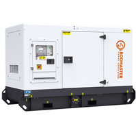Super Silencieux Mini Portable 50KVA 100KVA 150KVA 3 Phase Diesel Perkins Moteur Groupe électrogène Production d'électricité pour la maison utilisée