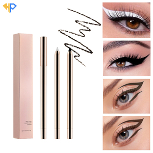 Crayon Eyeliner <span class=keywords><strong>Gel</strong></span> Végétalien Waterproof Longue Durée Personnalisable Logo Luxe Rétrotractable et Durable - Product Image 1
