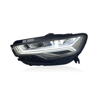 Ensemble de phares LED pour Audi A6 S6 C7 C7.5, style RS6, lentille de projecteur LED automatique, phares avant pour Audi A6 S6 C7 C7.5 2012-2018