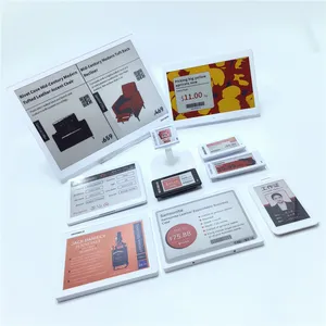 ESL 데모 키트 종이없는 전자 잉크 디지털 가격표 무선 종이 디스플레이 화면 2.4G 소매 슈퍼마켓에 대한 전자 선반 라벨