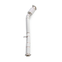 Sistem Knalpot Kustom Jingyan Subaru BRZ 2013-2019 Terlaris, Downspout yang Ditingkatkan, Pipa Knalpot Poles Cermin Tebal 1.5mm