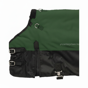 Couverture de participation de cheval d'hiver lourd tissu Ripstop imperméable et toile avec des tapis de cheval de remplissage en coton - Product Image 1