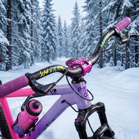 Vélo de montagne Dirt Jump de 26 pouces, cadre en carbone haute résistance, fourche à suspension avant, frein à disque, vélo tout-terrain