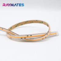 Tira de LED COB Raymates ETL 110v de Alto Voltaje con Enchufe Estadounidense, 2700k, FCOB, CRI 90, 420 LED, Flexible, IP67