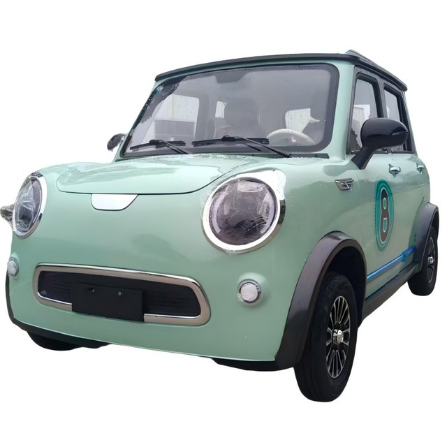 Low Speed Electric Mini Car 4 Seater 5 Door Left-Hand Drive with 200km Range for Urban Passenger Transport