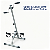 Vélo d'exercice portable pour l'entraînement des membres supérieurs et inférieurs à domicile, pédalier de rééducation corporelle, appareil de thérapie physique pour les bras et les jambes
