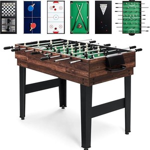 <span class=keywords><strong>Mesa</strong></span> de Juego Multifuncional 10 en 1 Personalizable, 122x61x81cm, para el Hogar, con Fútbol y Billar - Product Image 2