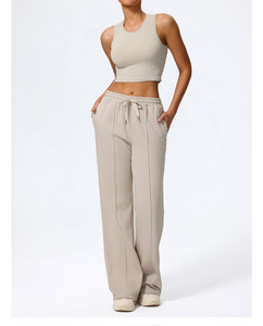 Ensemble de <span class=keywords><strong>sport</strong></span> pour femmes GC, 4 pièces, haut de yoga à manches longues, débardeur de <span class=keywords><strong>sport</strong></span>, pantalon de jogging, sweat-shirt, veste de yoga, soutien-gorge de <span class=keywords><strong>sport</strong></span>, ensemble de fitness - Product Image 3