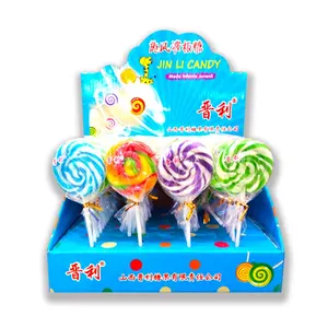 20G Swirl Multicolor En Smaak Handgemaakte Minion Candy Lolly Zoet