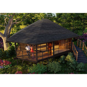 Lourd Préfabriqué Lodge Maison En <span class=keywords><strong>Bois</strong></span> Villa Salon <span class=keywords><strong>Jardin</strong></span> Terrasse Extérieur Log Cabin Loisirs Chambre Salle De Bains Resort Camp <span class=keywords><strong>Chalet</strong></span> - Product Image 1