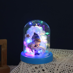 Ayoyo OEM Valentine ngày món quà thủy tinh Bìa Tabletop trang trí món quà nhỏ ánh sáng ban đêm sáng trang trí - Product Image 4