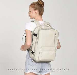 Sac à dos d'affaires tendance, sac d'école, sac à dos imperméable pour ordinateur portable, pour hommes et femmes - Product Image 4