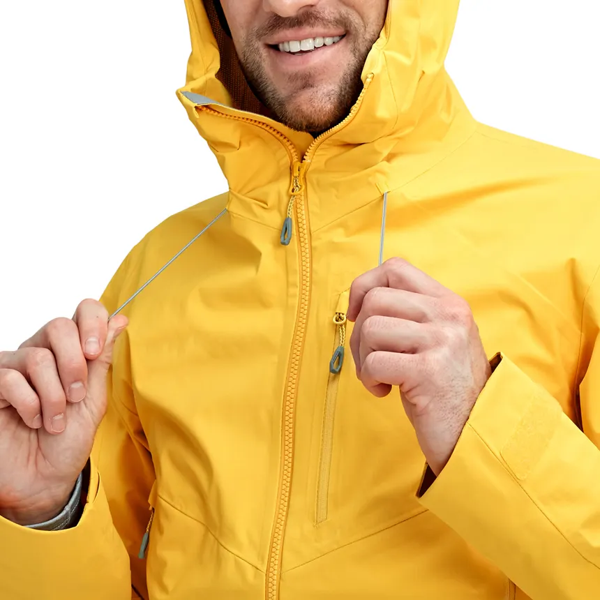 Hochwertige Unisex gelbe Outdoor Softshell-Jacke individuelle Windjacken Freizeitstil Großhandel wasserdichte Jacke für Herren