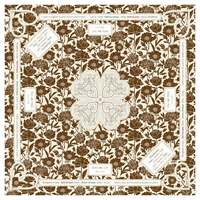 Tapis de Mahjong en rotin tressé texturé avec dentelle en forme de cœur, antidérapant en caoutchouc, pré-imprimé, pour jeu de Charleston