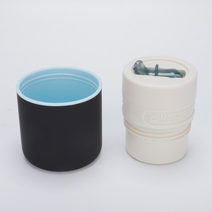 Termo de Acero Inoxidable Aislado de 500ml/700ml con Boca Ancha y Acabado de Goma para <span class=keywords><strong>Yerba</strong></span> Mate, Ideal para Viajes al Aire Libre - Product Image 4
