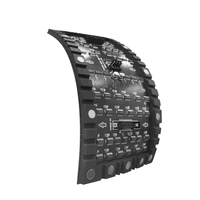 Module d'affichage LED flexible 320x160mm, panneau LED magnétique souple pour publicité intérieure HD, écran incurvé, cabine DJ