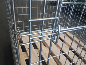 Cage d'extension de grillage d'équipement de stockage de cargaison de conteneur de <span class=keywords><strong>palette</strong></span> de grillage en acier européen pour la <span class=keywords><strong>palette</strong></span> en bois - Product Image 3