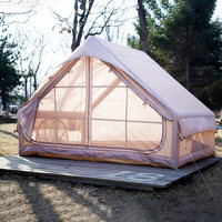 Tente de camping gonflable professionnelle pour usage extérieur, convient aux familles de 3 à 4 personnes, grand espace, fournisseur en gros