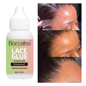 Kit per Parrucche in Pizzo Personalizzabile con il Tuo Logo, Colla Impermeabile per Parrucche a Tenuta Forte, Colla Invisibile per Extension, Strumenti per lo Styling - Product Image 1