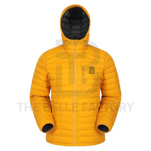 Chaqueta acolchada de manga larga de la mejor calidad de fabricación de fábrica de Pakistán, soporte con cierre de cremallera, nueva llegada, lona, precio bajo para invierno - Product Image 5