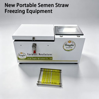 Máquina Automática para Congelar Semen de Vaca, 500 Unidades, Tubos de 0.25ml y 0.5ml, para Inseminación Artificial en Ganado