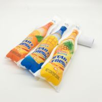 Sachet d'emballage en plastique de qualité alimentaire en forme de bouteille pour jus, boisson énergisante, gelée, injection, boisson