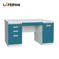 Bureau d'hôpital en acier laminé à froid, moderne, modulaire, plusieurs tailles, table d'ordinateur, table personnalisable