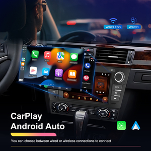 Podofo 7 Inch Xe Stereo <span class=keywords><strong>2</strong></span> + 64G Không Dây Carplay/<span class=keywords><strong>Android</strong></span> Tự Động GPS/Wifi/Bt/FM/Rds Cho BMW 3 Series E90 2005 2012 Dropshipping - Product Image 2