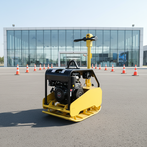 Plaka kompaktörü elektrikli HZR160 iki yönlü benzin plaka kompaktörü darbe <span class=keywords><strong>Rammer</strong></span> kurbağa actor ktör - Product Image 1
