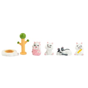 Figurines de chatons en résine Dp Craft, mini décorations animales pour la maison, ornement de bureau - Product Image 5