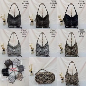 Realer 2024 OEM ODM tùy chỉnh mô hình con rắn Tote Túi PU da Womens vai túi phụ nữ Totes Túi xách tay sang trọng phụ nữ túi xách - Product Image 3